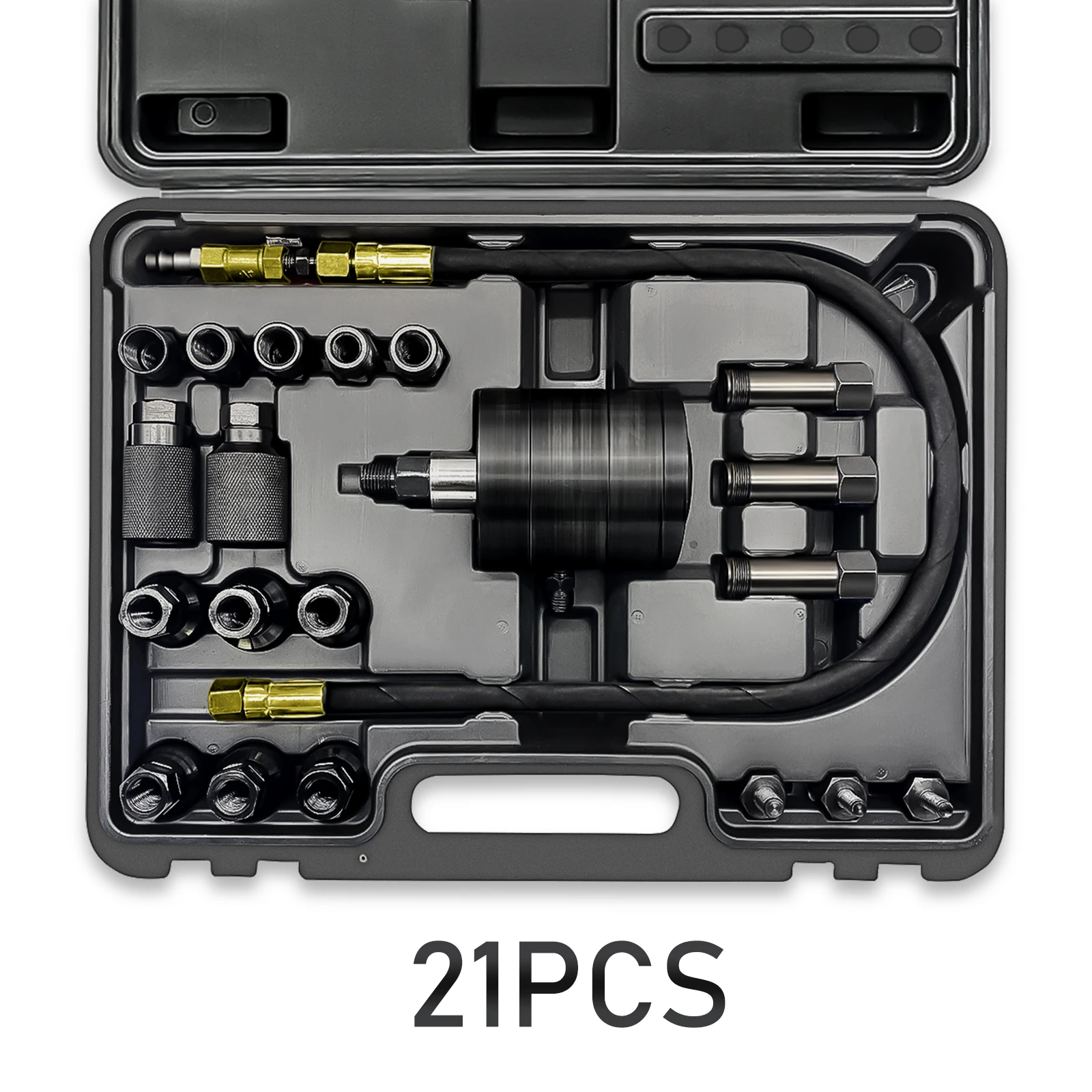 All-in-one kit DIESEL INJECTOR PULLER Pneumatic Injector Extractor Puller Removing Injector Kit Input pressure 5-8 bar