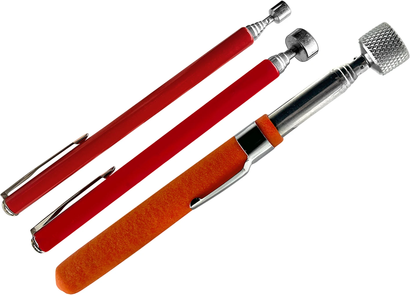 3-in-1 Magnetic Pickup Tool Telescopic Pen Mini Magnet Pick Up Tool Extendable Pickup Rod Stick for Picking Up Screws Nut Bolt
