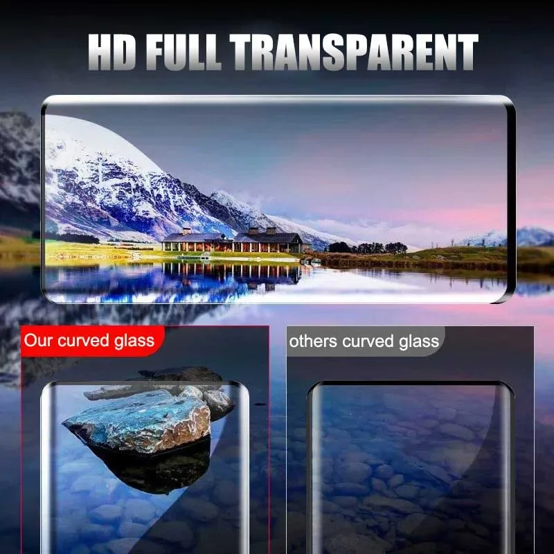 6To1 Curved Glass For Motorola Edge 40 Neo 50 Ultra 5G Tempered Glass Moto Rola Edge40 Pro Edge50 Fusion Camera Screen Protector
