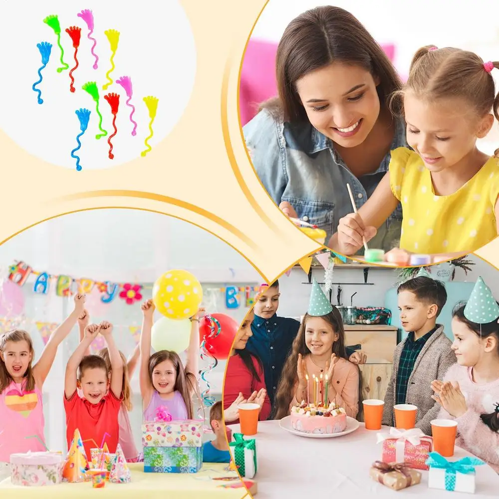 Stretchy Foot Toy 10X Retractable Foot Novelty Amusements Elastic Pinching Game For Birthday Goodie Bag Stuffers Classroom
