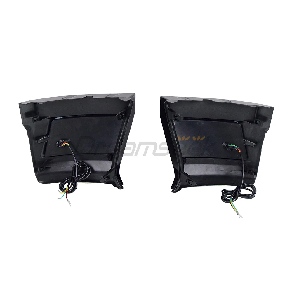 Pair LED Rear Bumper Brake Tail Light for Toyota Land Cruiser Prado LC250 J250 2024+ Reflector Lamp with Dynamic Sequential Turn