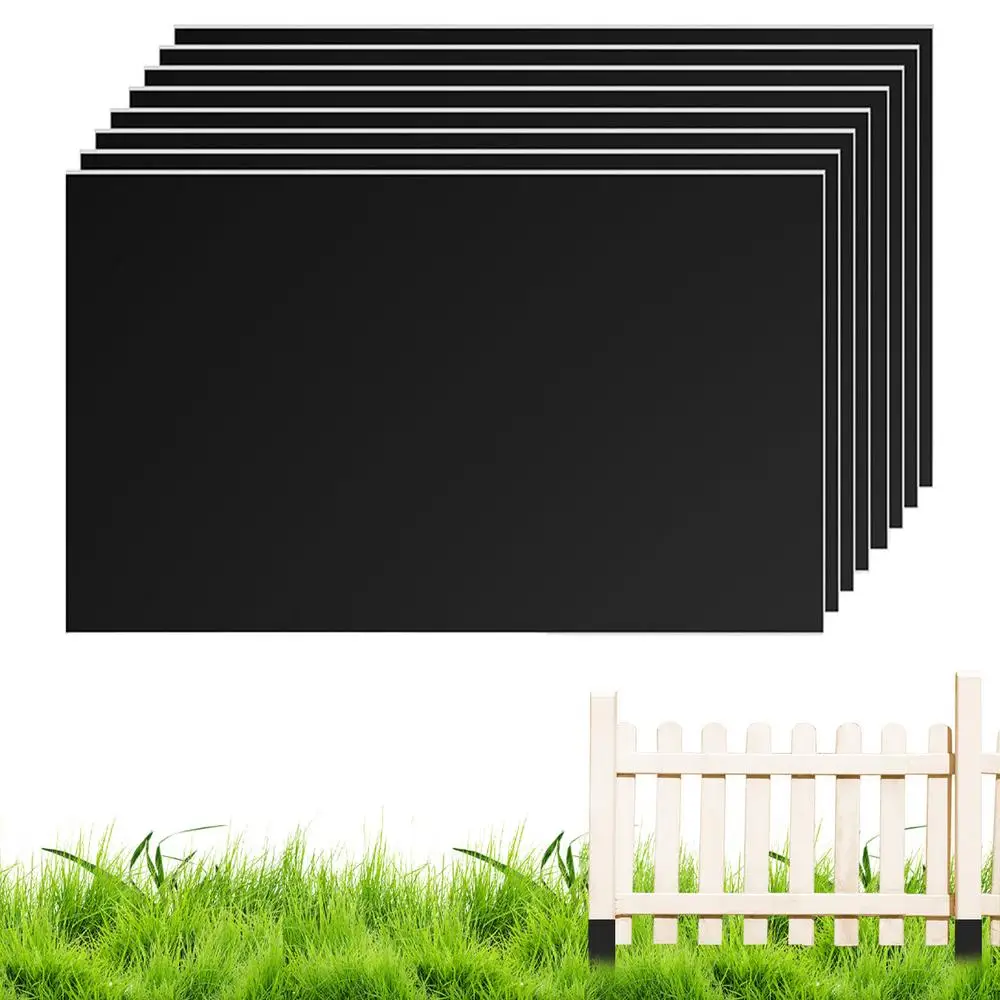 Fence Pole Wrap 8x Waterproof Rot Protector 42.5x26.5cm/16.73x10.43 Inch Self-adhesive Protection Cover Outdoor Protective
