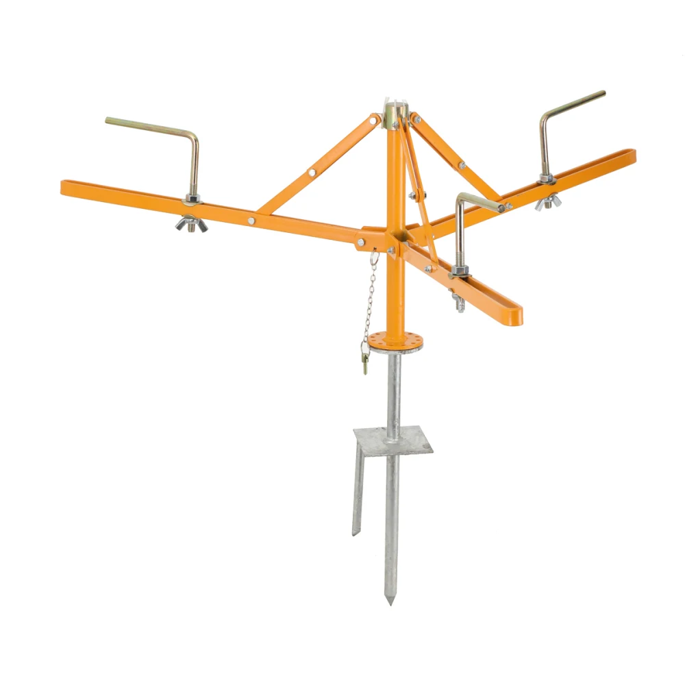 Spinning Jenny Wire Dispenser (Collapsible Fencing Rope Cattle Dereeler Cable)