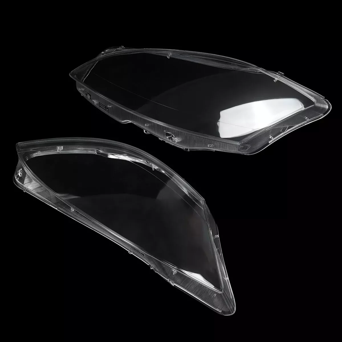 Headlight Shades For Mercedes-Benz S-Class W221 S350 S550 S63 AMG 2010-2013 Lampshade Headlight Lens Headlamp Cover Shell
