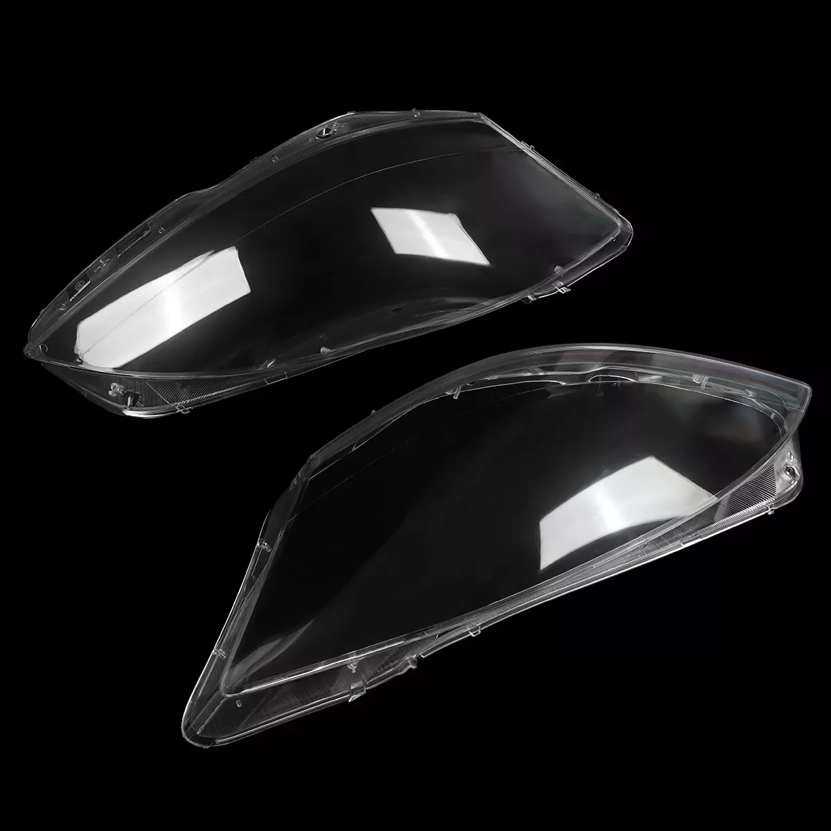 Headlight Shades For Mercedes-Benz S-Class W221 S350 S550 S63 AMG 2010-2013 Lampshade Headlight Lens Headlamp Cover Shell