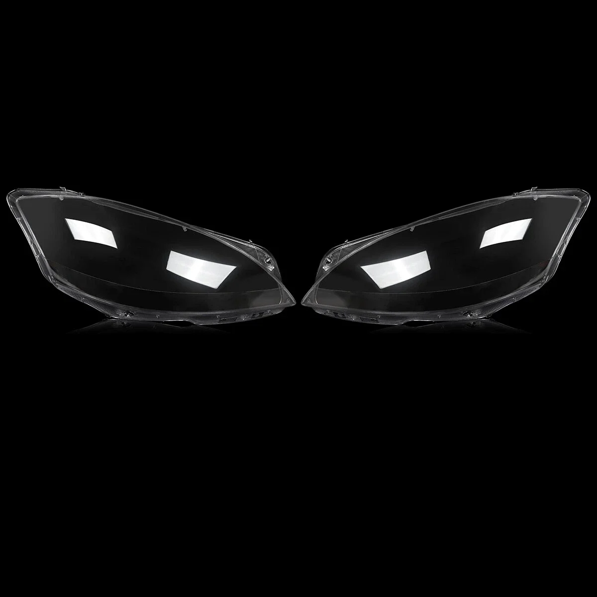 Headlight Shades For Mercedes-Benz S-Class W221 S350 S550 S63 AMG 2010-2013 Lampshade Headlight Lens Headlamp Cover Shell