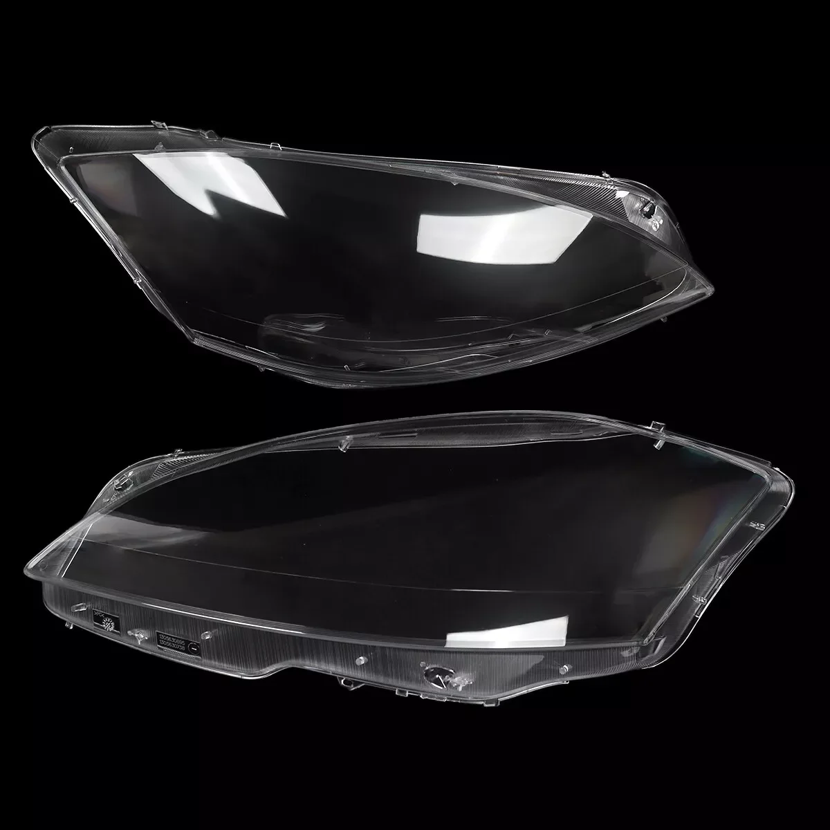 Headlight Shades For Mercedes-Benz S-Class W221 S350 S550 S63 AMG 2010-2013 Lampshade Headlight Lens Headlamp Cover Shell