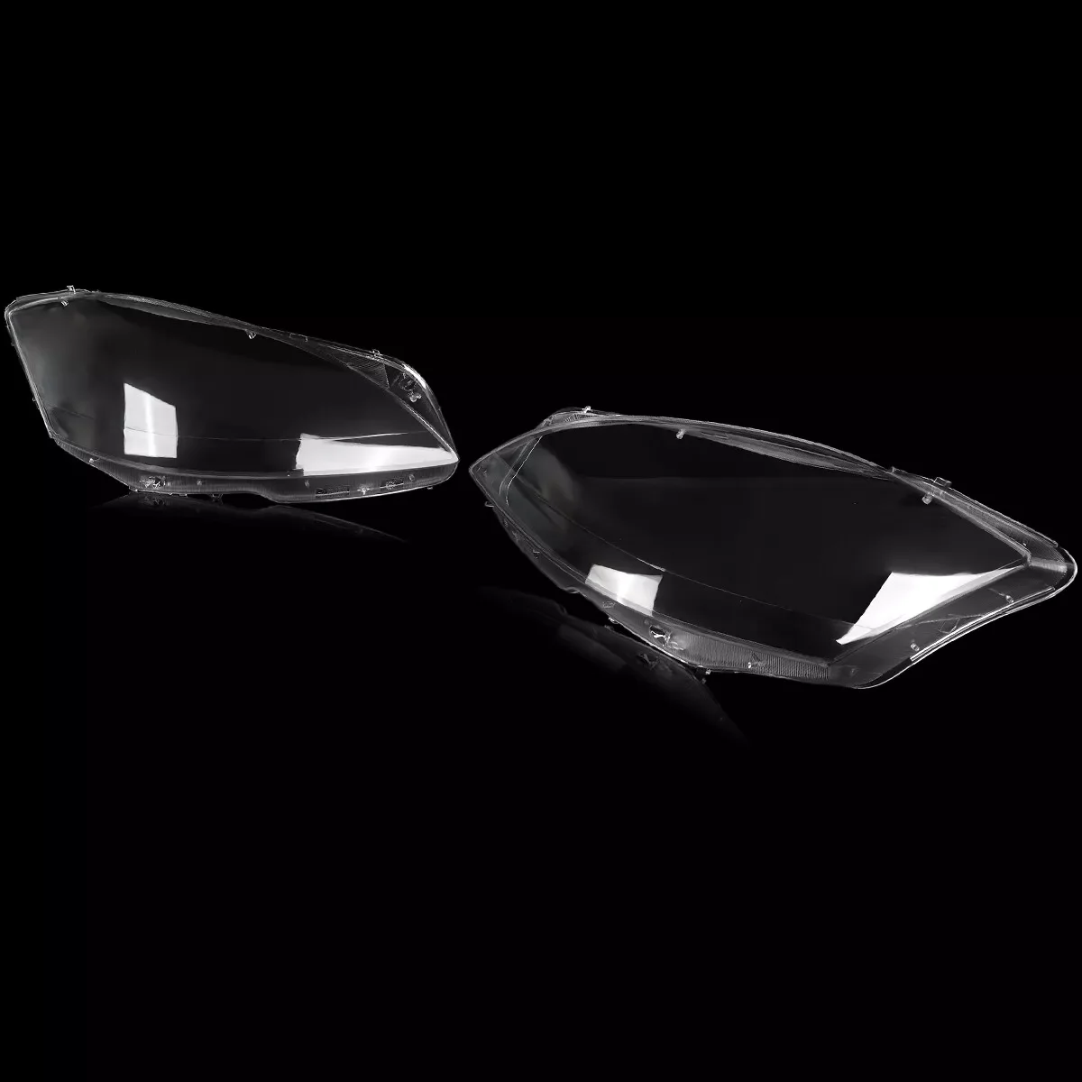 Headlight Shades For Mercedes-Benz S-Class W221 S350 S550 S63 AMG 2010-2013 Lampshade Headlight Lens Headlamp Cover Shell