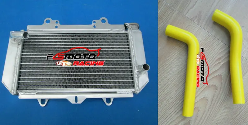 Aluminum Radiator & Silicone Hose For Yamaha ATV YFZ450 YFZ 450 2004-2008 2005 2006 2007 04 05 06 07 08