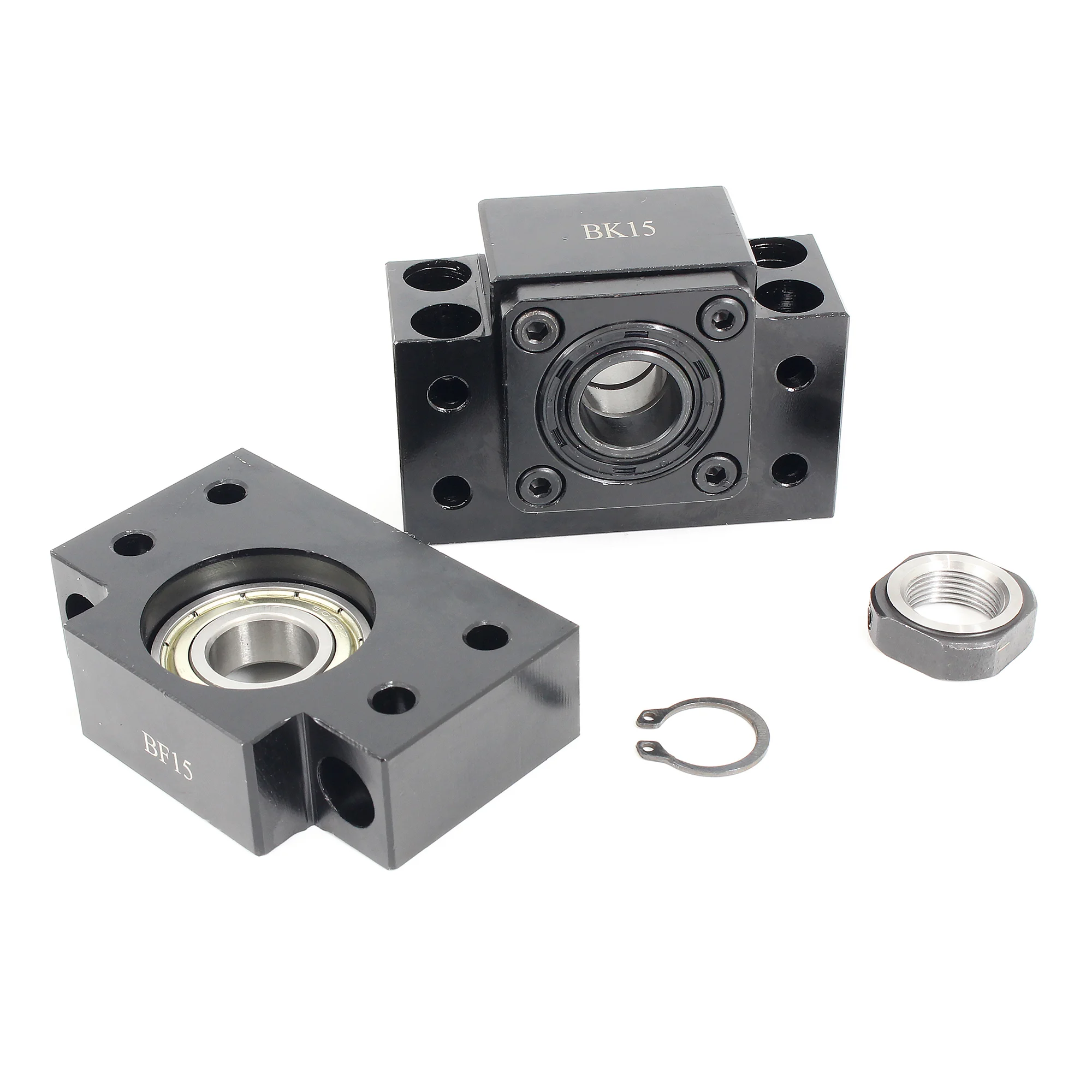 【EU Stock】SFU / RM 1204 1605 2005 Ballscrew Rolled C7 Ball Screw + Ballnut + BK BF End support+ Ball Nut Housing CNC Part