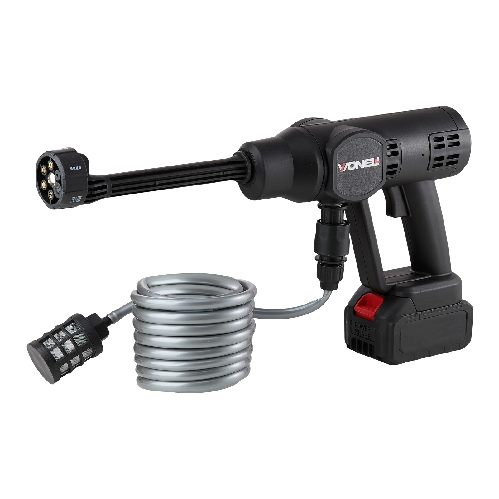【Breeins】Electric Cordless High Pressure Car Wash Gun Washer Supplies Foam Generator Spray Cleaner Car Wash Cleaning Machine