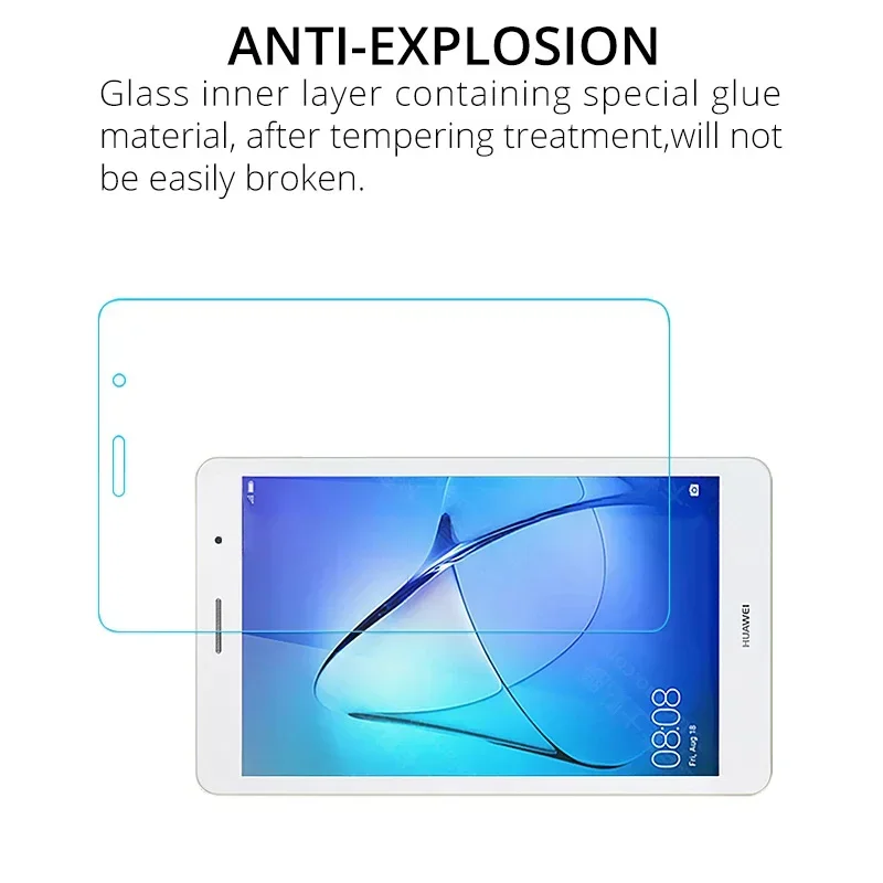 2PCS Tempered Glass for Huawei Mediapad M5 Lite 8" 8.0 JDN2-L09 W09 Screen Protector Tablet Screen Protector for Huawei M5 Lite