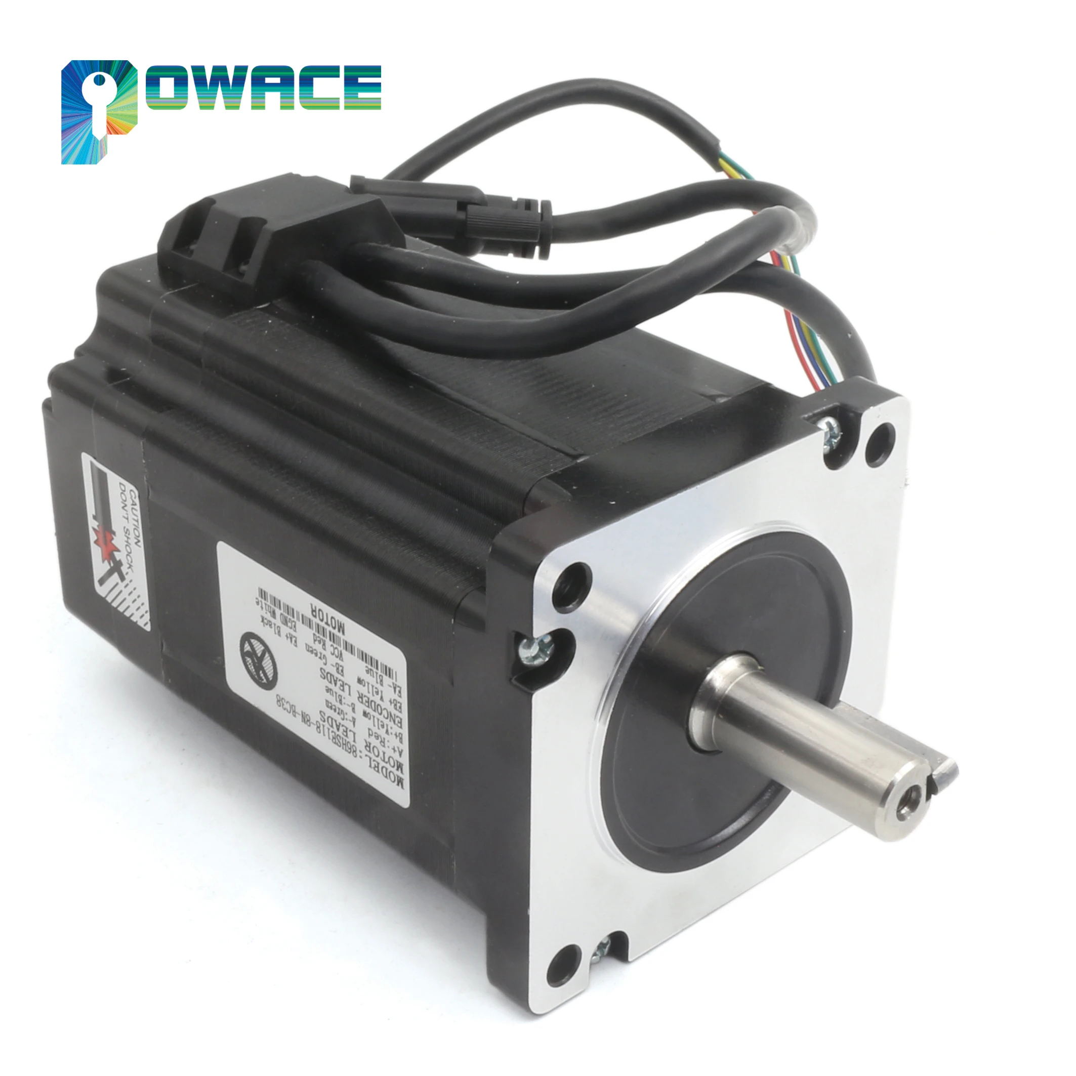 【BR US CZ】 8N.m Nema34 Closed Loop Servo Stepper Motor 116mm 8A 1230oz-in + 2HSS86 Driver CNC Controller Kit