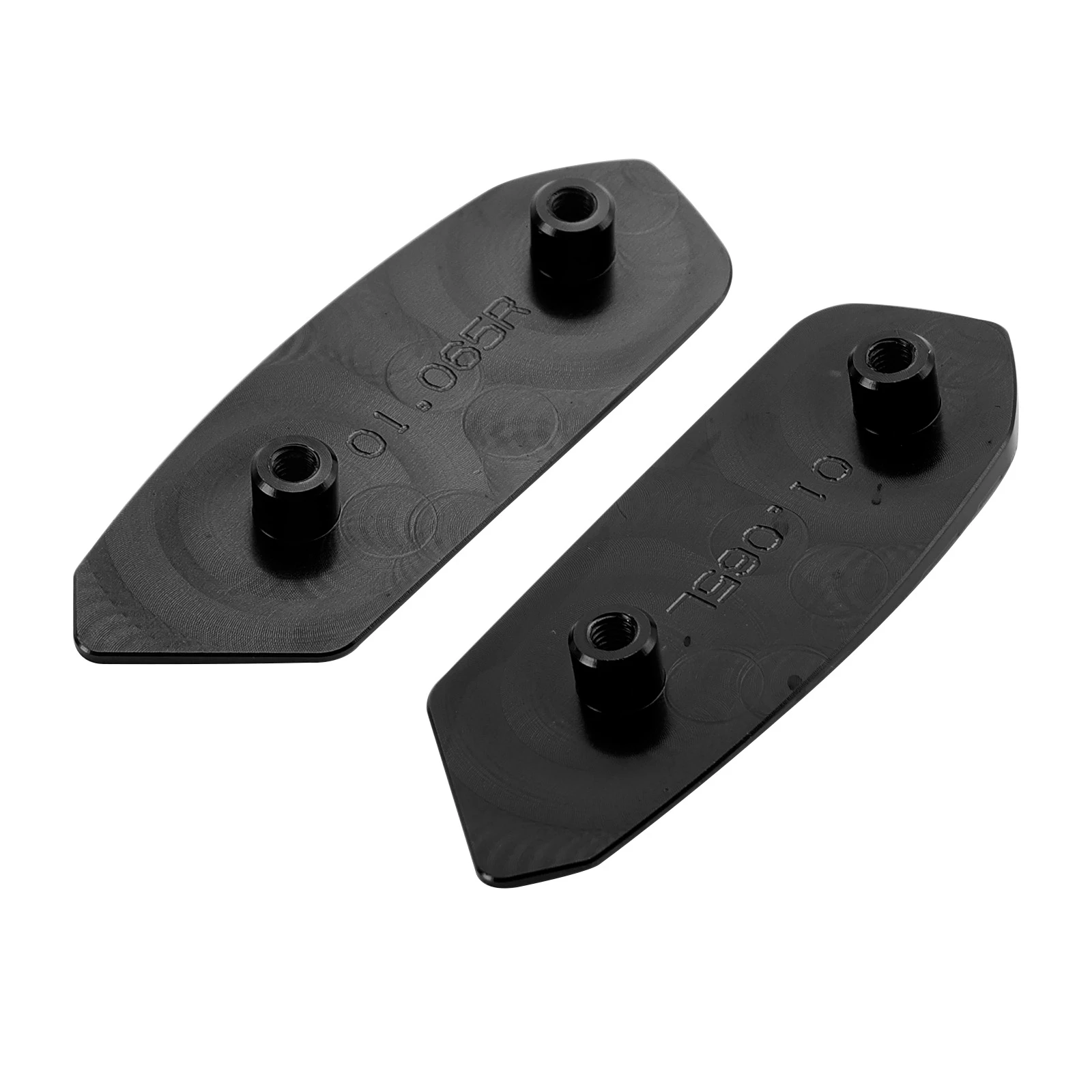 Artudatech Black mirror delete blanking block off plates fits Suzuki GSX-R 1000 2017-2024 2020 2021 2022 2023