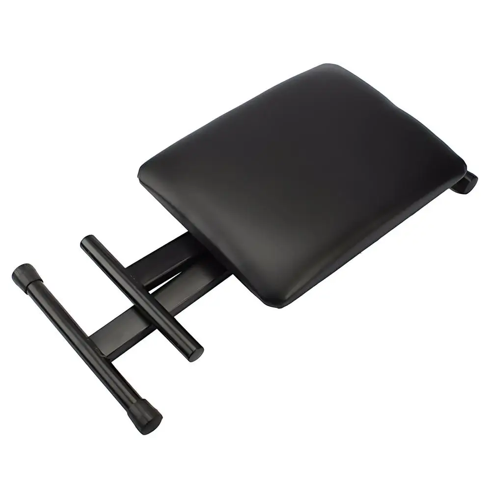 X-Style Keyboard Bench Electronic Piano Stool Height Adjustable Foldable With Anti-Slip Rubber Soft and comfortable, Black