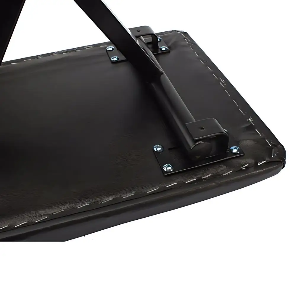 X-Style Keyboard Bench Electronic Piano Stool Height Adjustable Foldable With Anti-Slip Rubber Soft and comfortable, Black