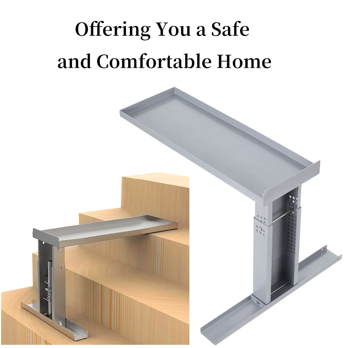 Ladder Leveler Ladder Leg Stabilizer Stair Leveling Extension Tool Security Stair Aide Foldable Design Corrosion Resistance