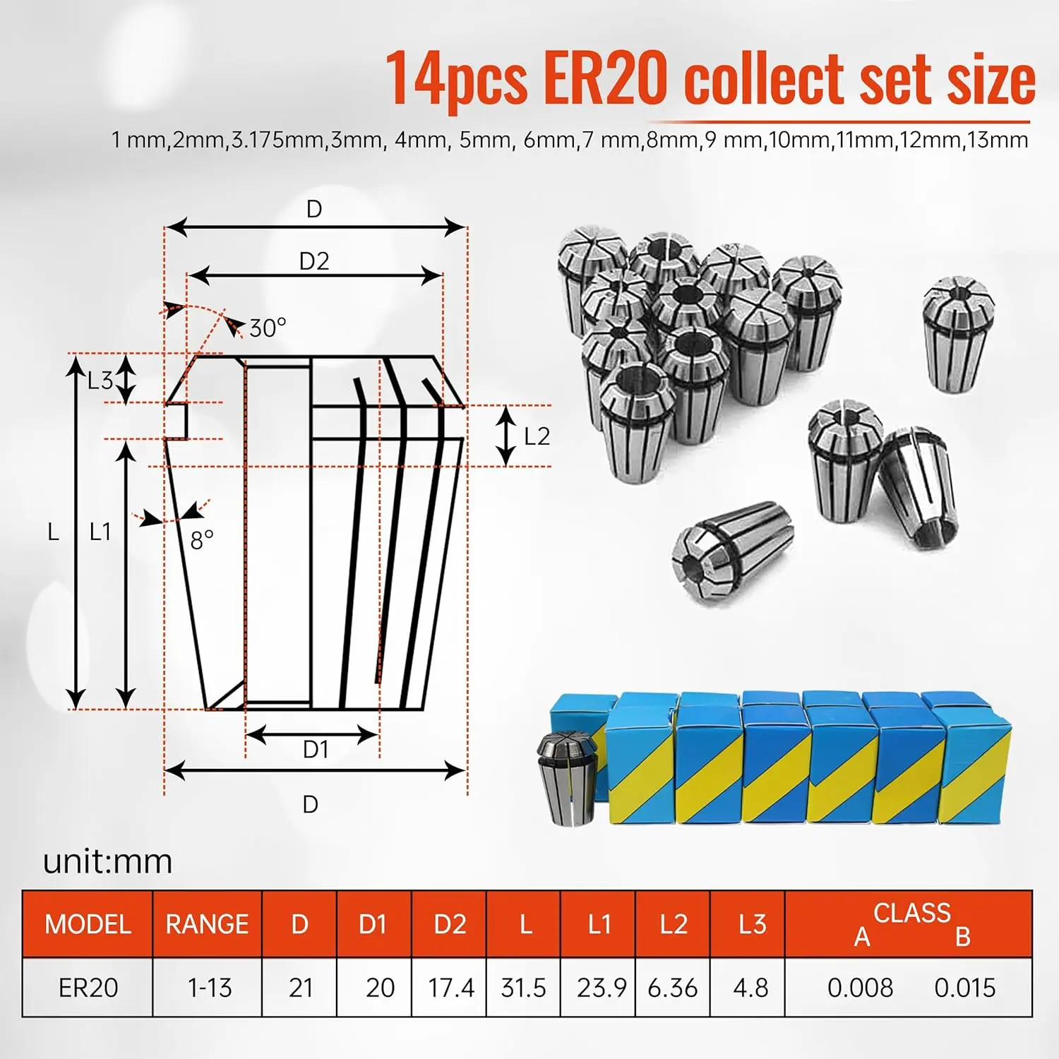 【EU Stock】CNC 3.5KW Water Cooled Cooling ER20 Spindle Motor CNC Router Kit Waterproof Metal Stone Engraving Grind Motor +VFD