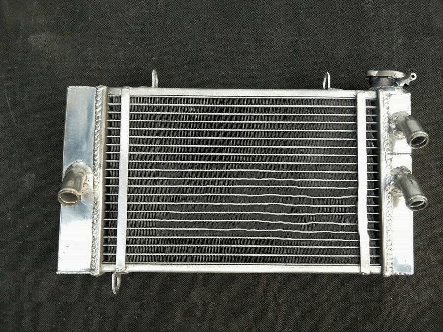Aluminum radiator+Fan For Yamaha TZ250 3YL1 1991 91 & TZ250 4DP TZ 250 4DP 1992-1995