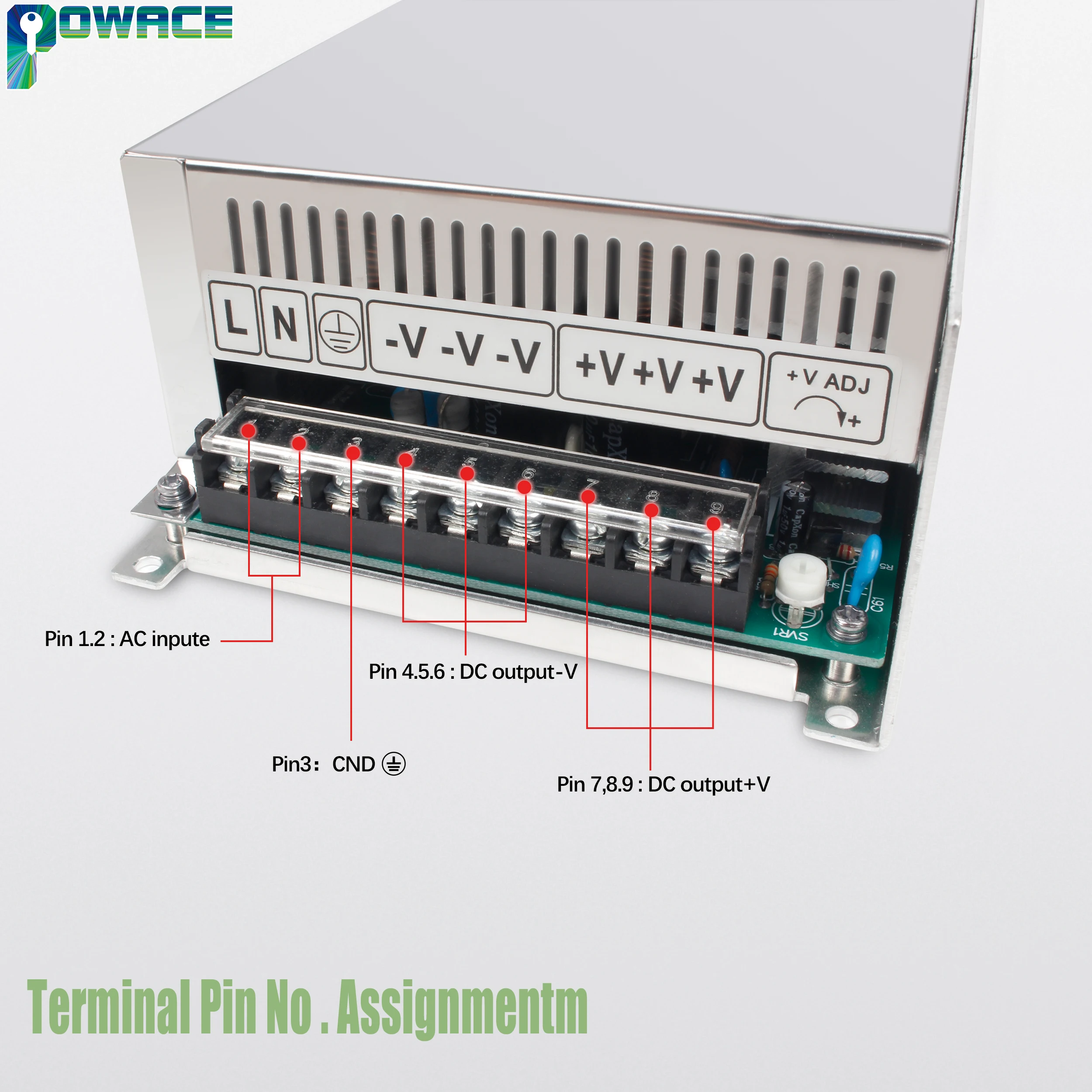 CNC Part 500W DC Switching Power Supply 60V 70V Transformer AC to DC Driver Single Output