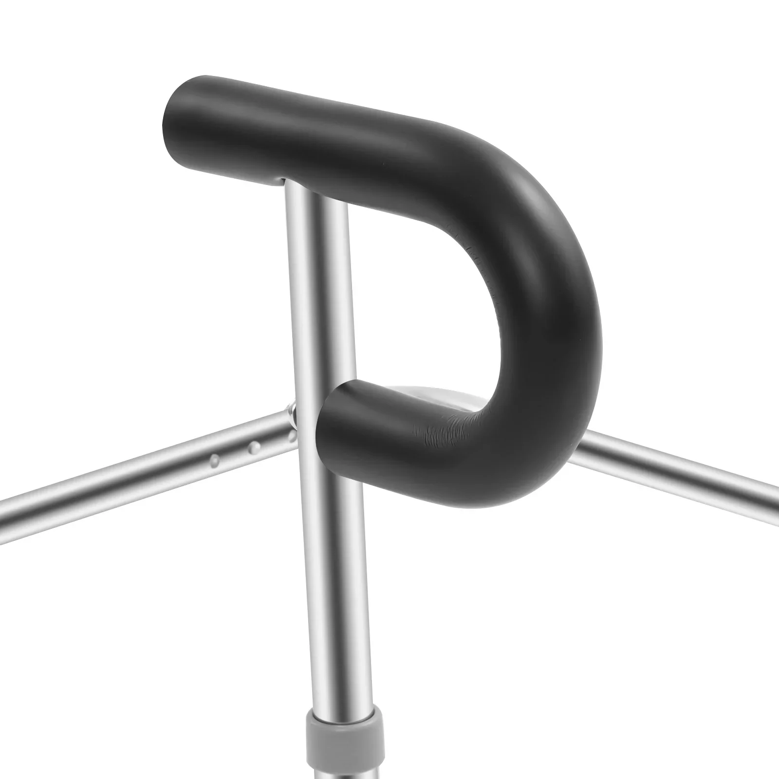 304 Stainless Steel Adjustable Sofa Assist Stand - Heavy Duty 330LB Capacity, Ergonomic Anti-Slip Handles for Elderly/Disabled