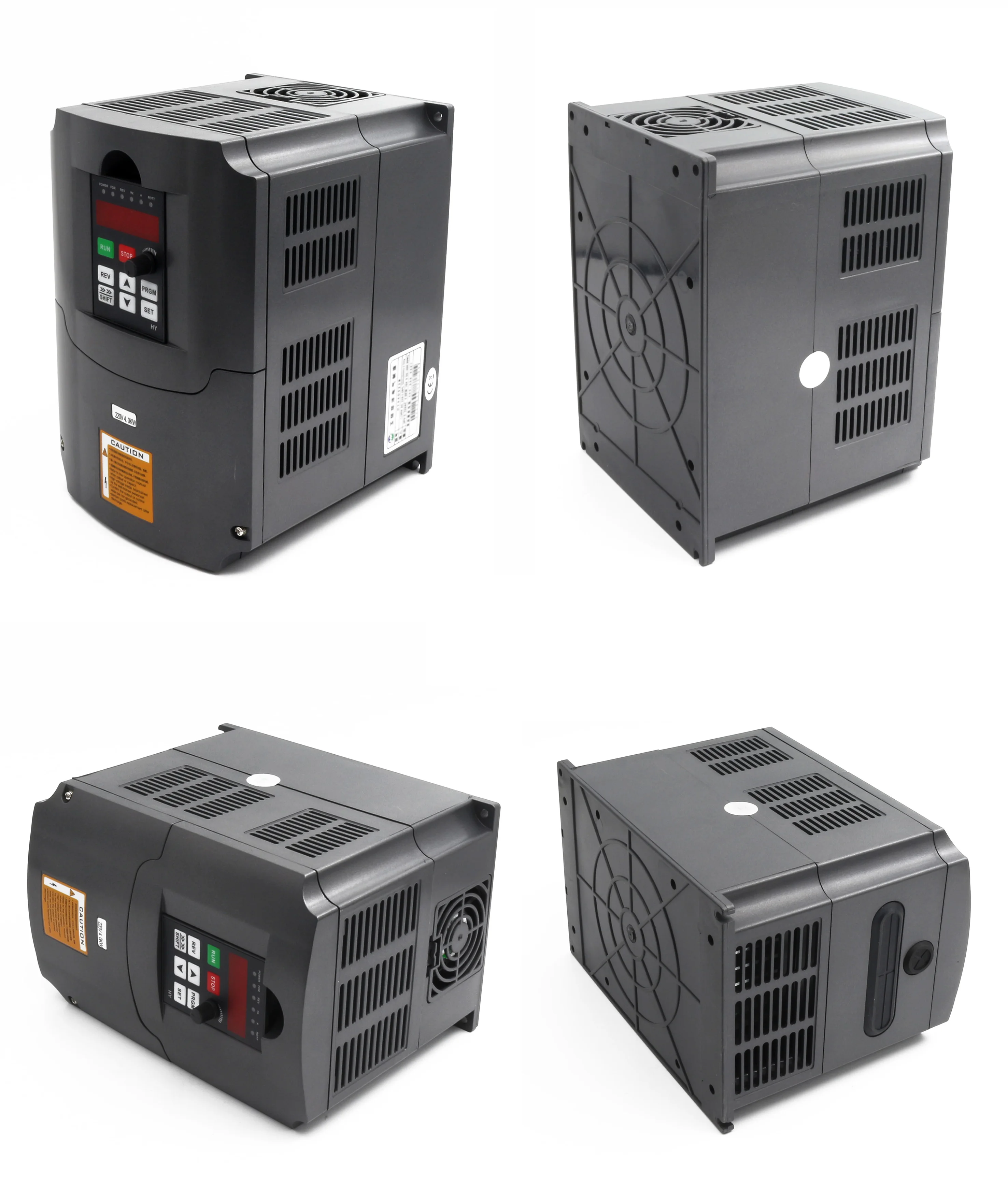 【EU Stock】220V/380V HY Variable Frequency Drive Converter 2.2KW/3KW/4KW 400Hz For CNC Spindle Motor Driver Speed Controller