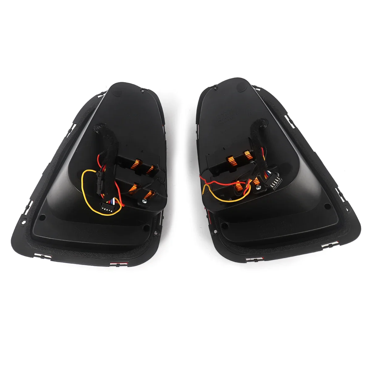 For Mini Cooper R56 R57 R58 R59 2007-2013 LED Tail Lights Red Lens with Sequential Turn Signal Function Dynamic Signal