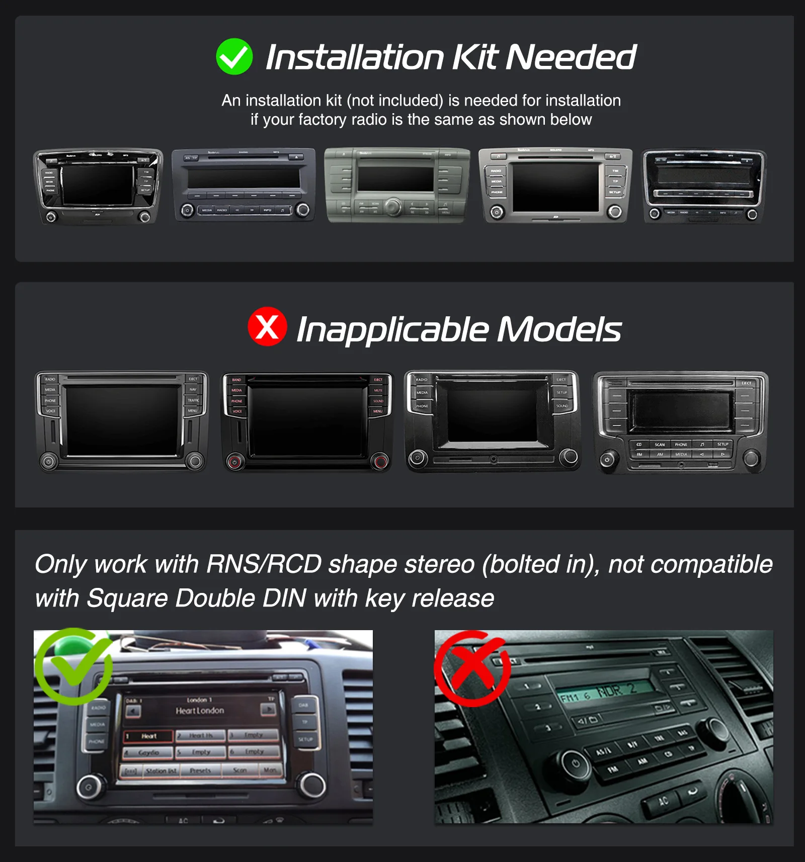 9" Android14 For VW Golf MK5 6 Passat Polo Touran Tiguan Caddy EOS Jetta T5 Seat Car Stereo Carplay GPS Navi BT RDS SWC AI Voice
