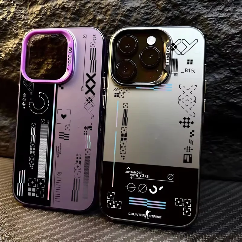 Fashion Game Matte Laser Phone Case For Xiaomi 11 Lite 5G NE 14T 14 13T 13 12T 12 Poco F5 X5 X6 M6 F6 Pro Anti-drop Armour Cover