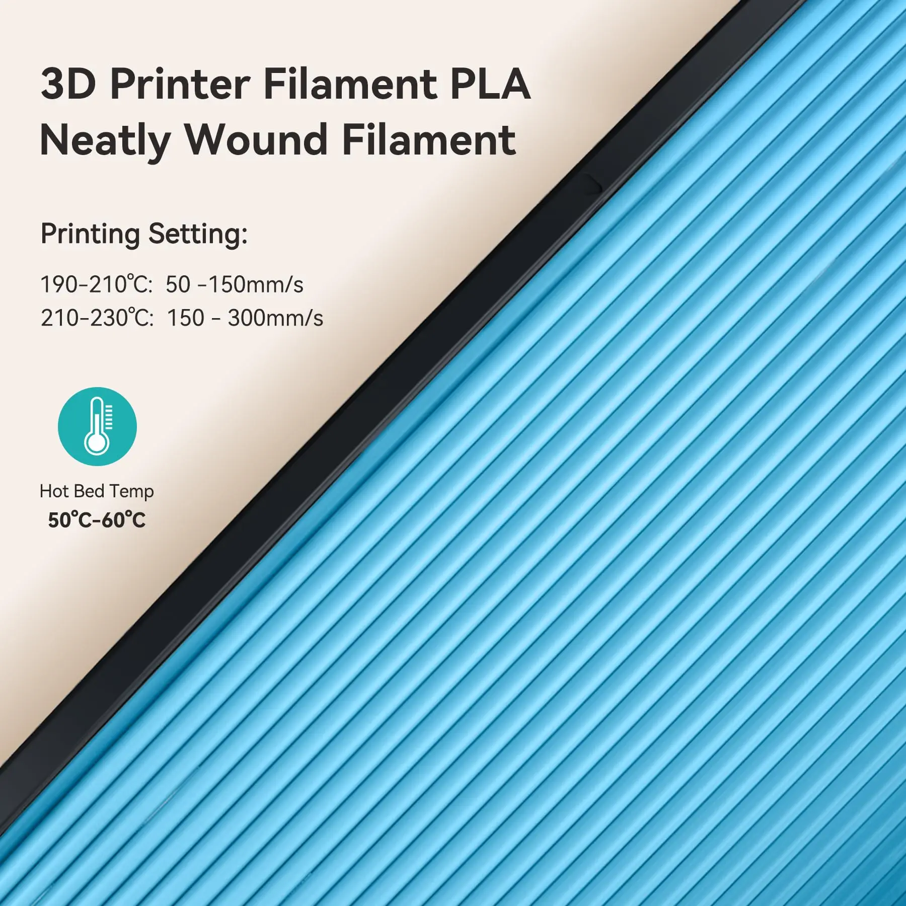 SUNLU 10KG Dual Color Matte PLA Filament 1.75mm 1kg Spool (2.2lbs) Matte 3D Printer PLA Filament Fit Most FDM Printer