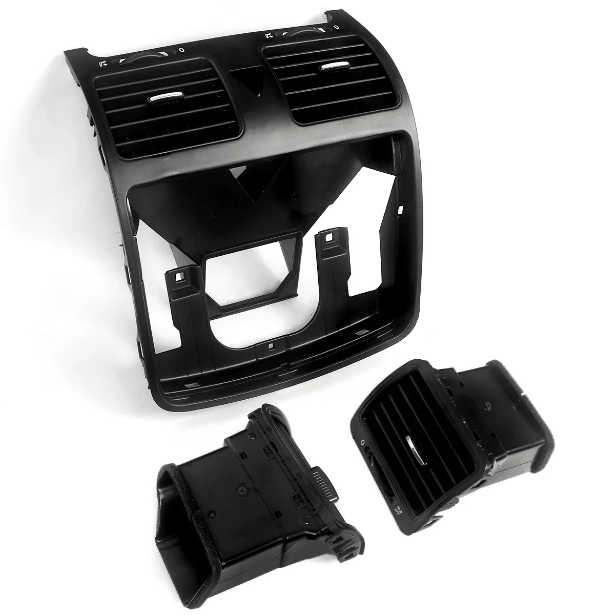 Dashboard Central Air Outlet Vent Set Fit For JETTA 2006-2011 MK5 For GOLF 2004-2009 MK5 For Rabbit 2006-2009 Car Accessories