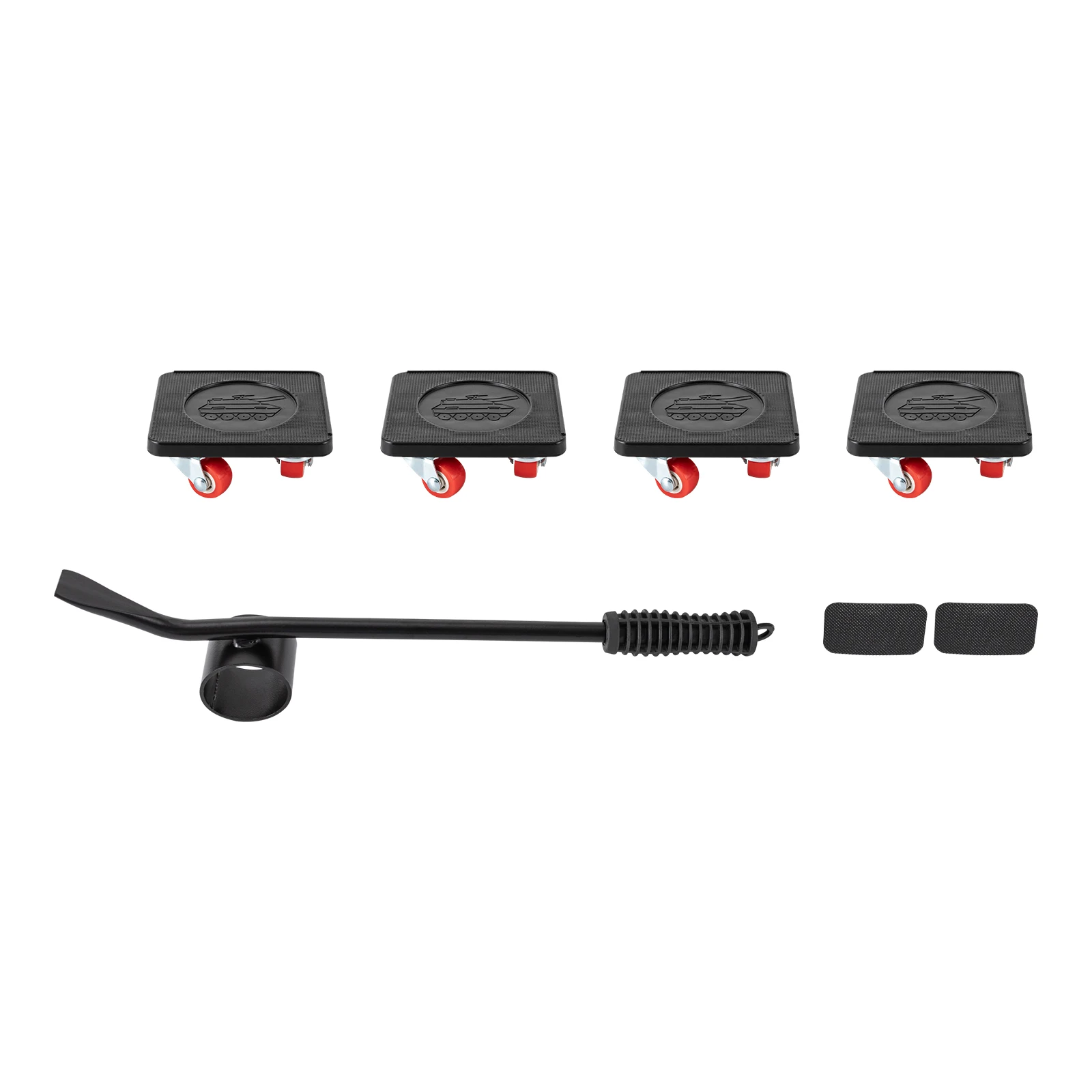 4Pcs Professional Furniture Transport Lifter Tool Set 360° Rotating Stuffs Moving Hand Tools Set Furniture Mover