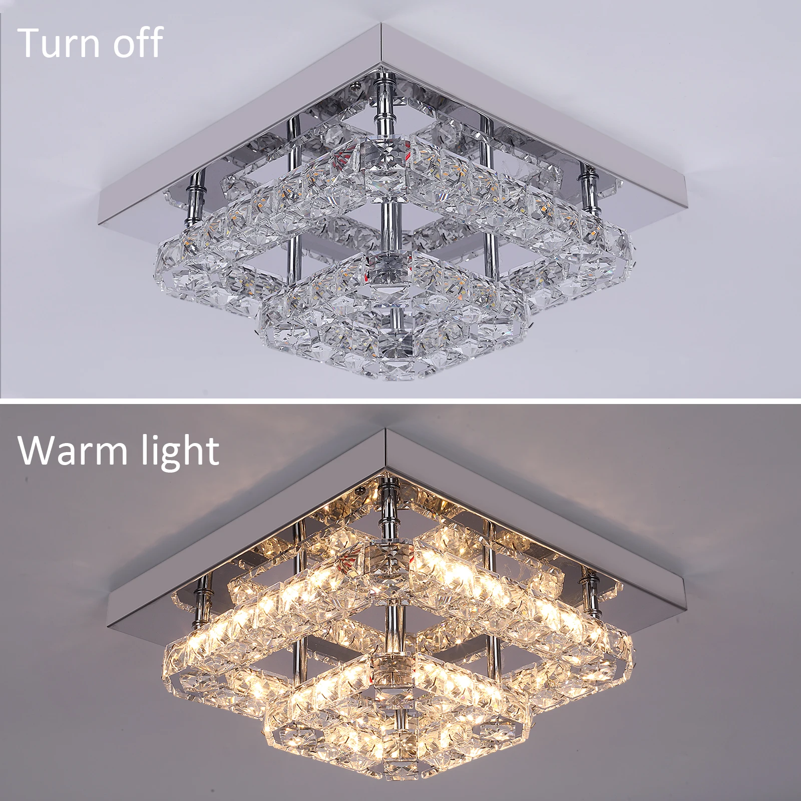 Vetrulus Crystal Chandelier Luxury Living Room Bedroom Ceiling Lights Led Kitchen Light Hanging Lamps Lustre Dining Decorative