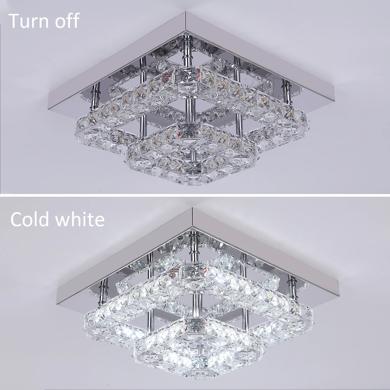 Vetrulus Crystal Chandelier Luxury Living Room Bedroom Ceiling Lights Led Kitchen Light Hanging Lamps Lustre Dining Decorative