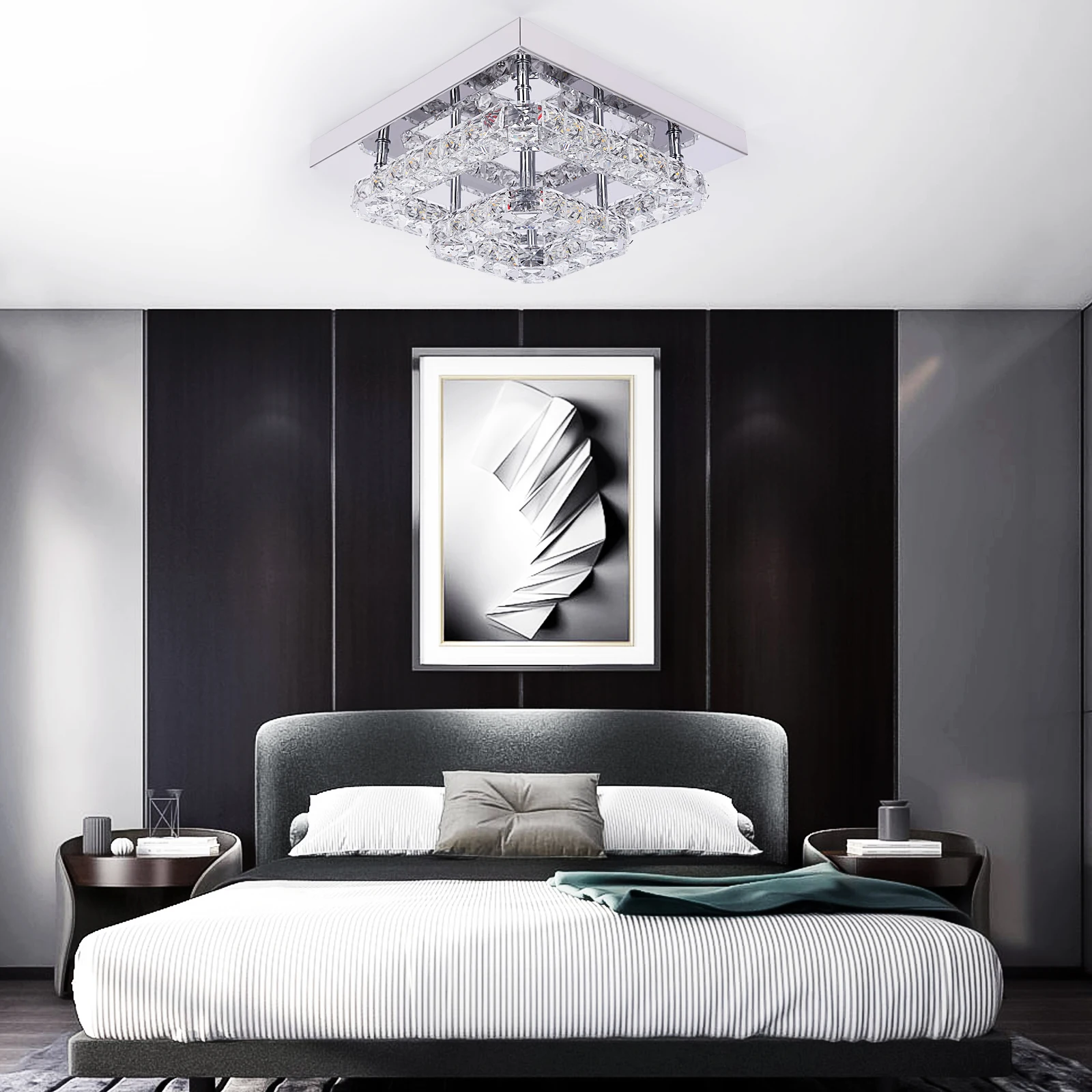 Vetrulus Crystal Chandelier Luxury Living Room Bedroom Ceiling Lights Led Kitchen Light Hanging Lamps Lustre Dining Decorative