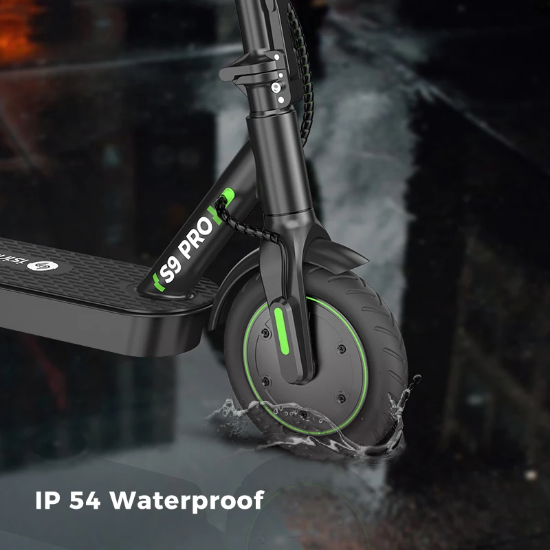 Isinwheel S9 Pro adult E-scooter, 350W motor, 36V 7.5Ah, folding Escooter, 8.5-inch tires, urban Electric scooter