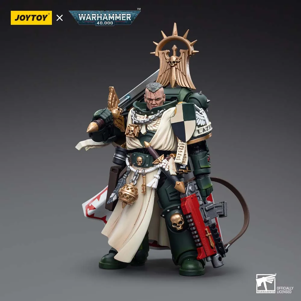 JOYTOY Dark Source Warhammer 40k Dark Angel JT7684 Lazarus Mentor Mobile Soldier Model 1/18 Model Play Handheld Toy Mech