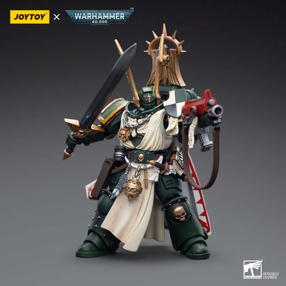 JOYTOY Dark Source Warhammer 40k Dark Angel JT7684 Lazarus Mentor Mobile Soldier Model 1/18 Model Play Handheld Toy Mech