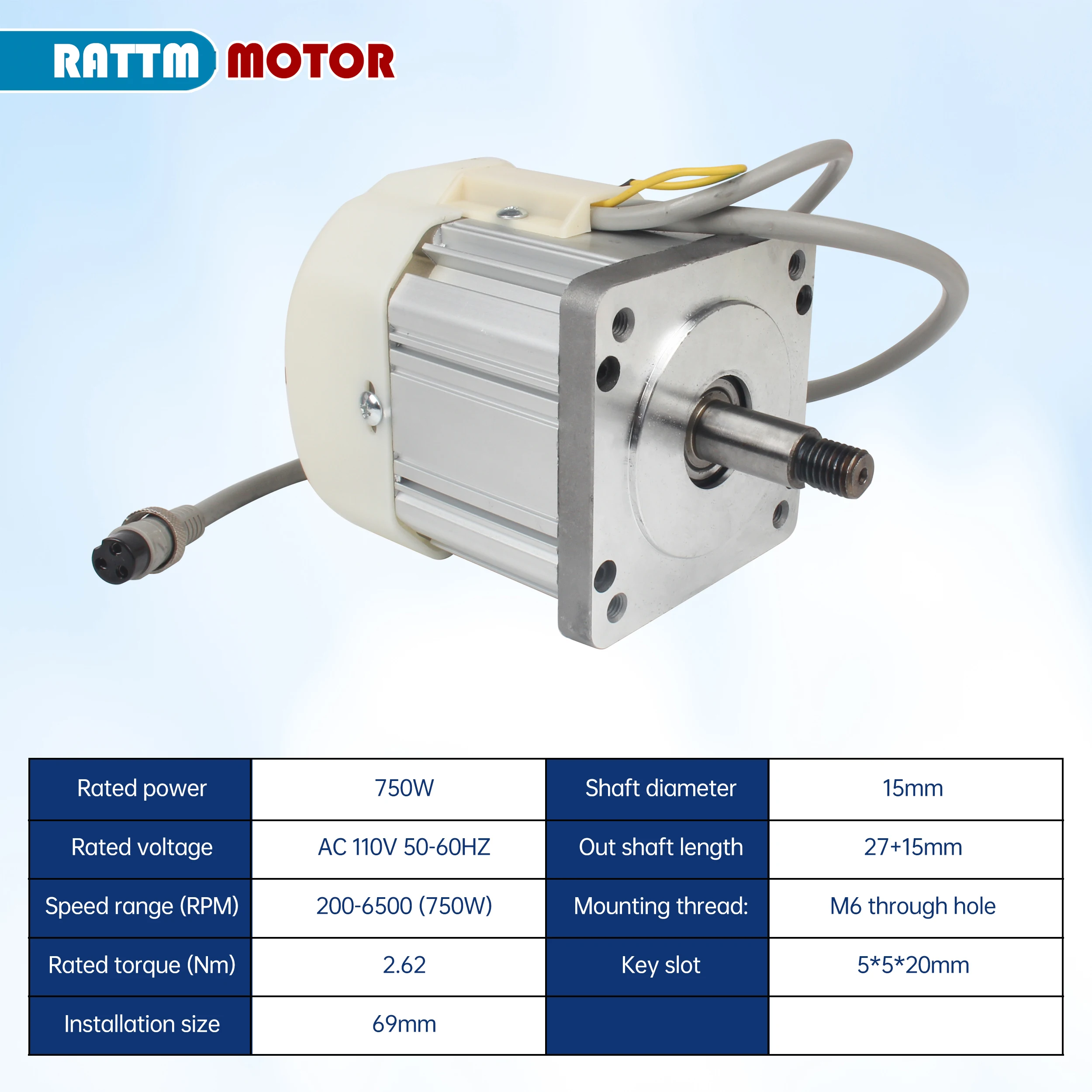 550W 750W 1.1KW 1.5KW 2.2KW AC Brushless Servo Motor 220V With Speed Driver CNC Controller Kit