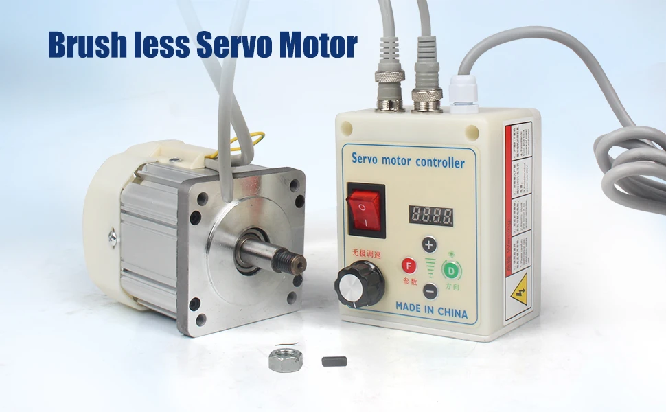 550W 750W 1.1KW 1.5KW 2.2KW AC Brushless Servo Motor 220V With Speed Driver CNC Controller Kit