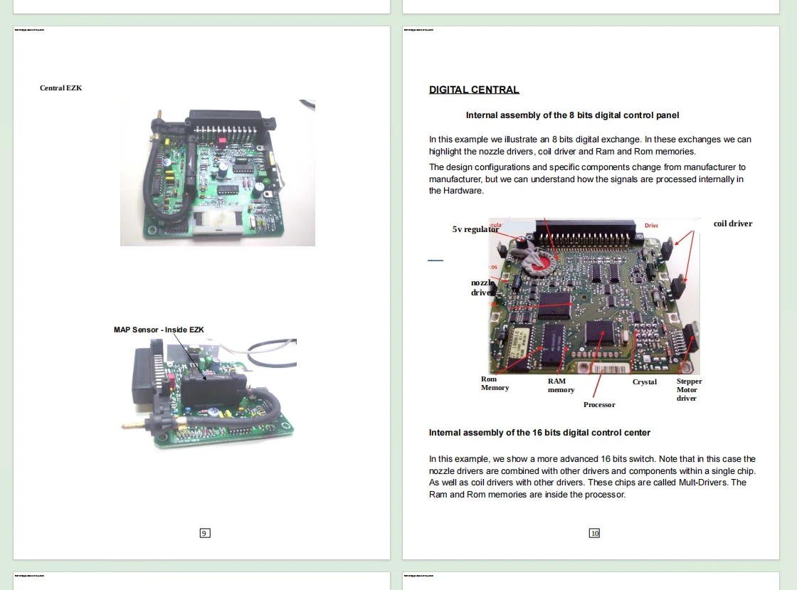 ECU Repair Module Course Study Guide ECU Teaching EPROM TEST Progranm SMD Simulator RESISTORS SOCKET Car Diag Tool File e-book