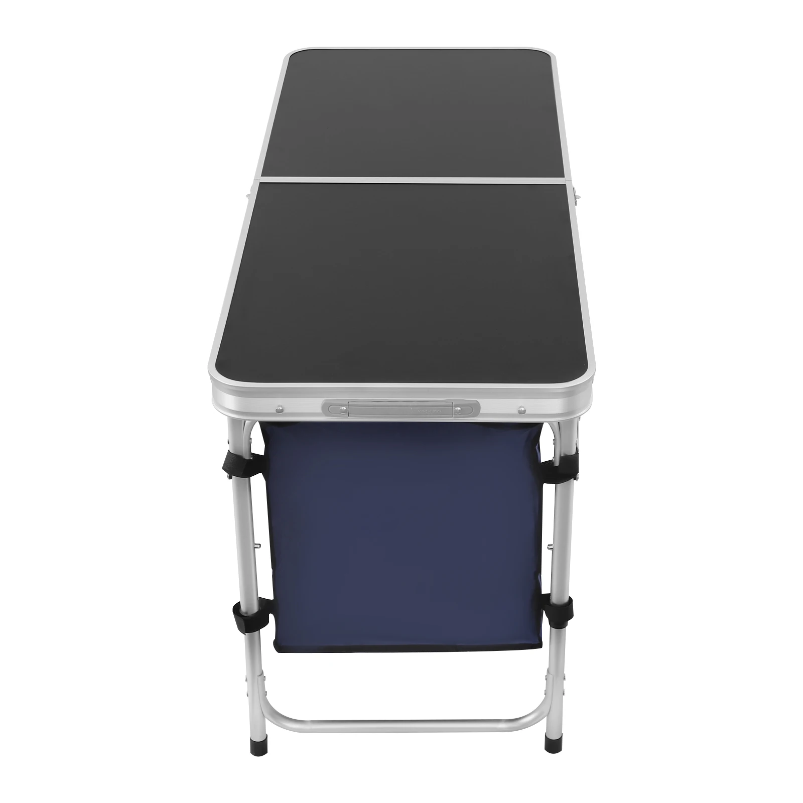 3-Height Adjustable Folding Camping Table, Aluminum Alloy Lightweight Picnic Tables with Storage Bags for Outdoor Picnic BBQ