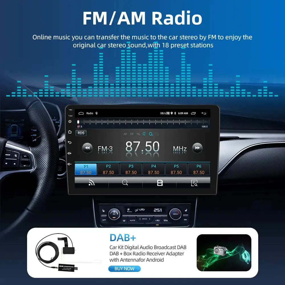 Podofo For Opel Antara 1 2006-2017 Carplay Car Radio Multimedia Video Player Android Autoradio GPS navi Stereo 2din RDS Screen