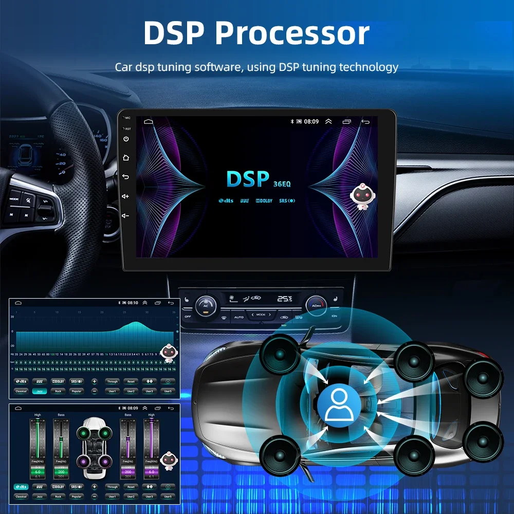 Podofo For Opel Antara 1 2006-2017 Carplay Car Radio Multimedia Video Player Android Autoradio GPS navi Stereo 2din RDS Screen