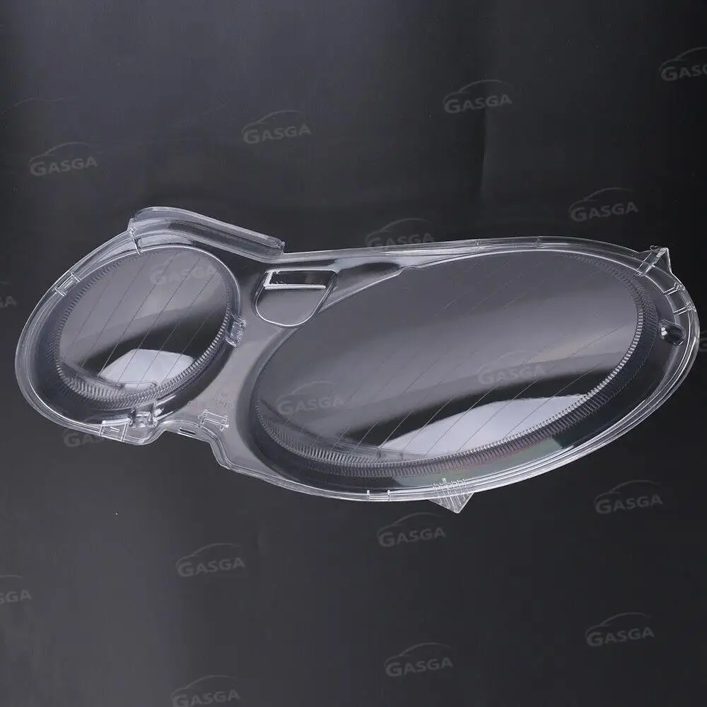 For Benz W211 E240 E200 E350 E280 E300 2002-2008 Car Headlight Glass Car Headlight Lens Glass Cover Lamp Shell Pair