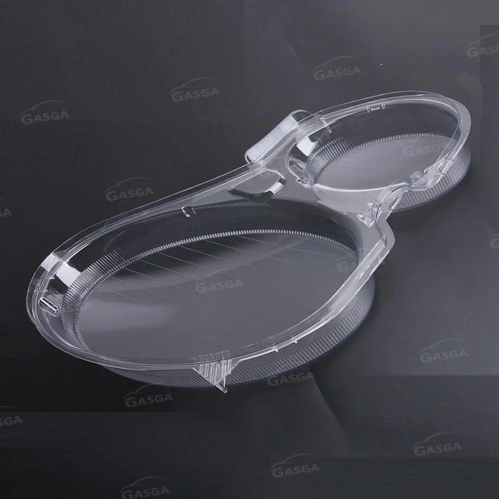 For Benz W211 E240 E200 E350 E280 E300 2002-2008 Car Headlight Glass Car Headlight Lens Glass Cover Lamp Shell Pair