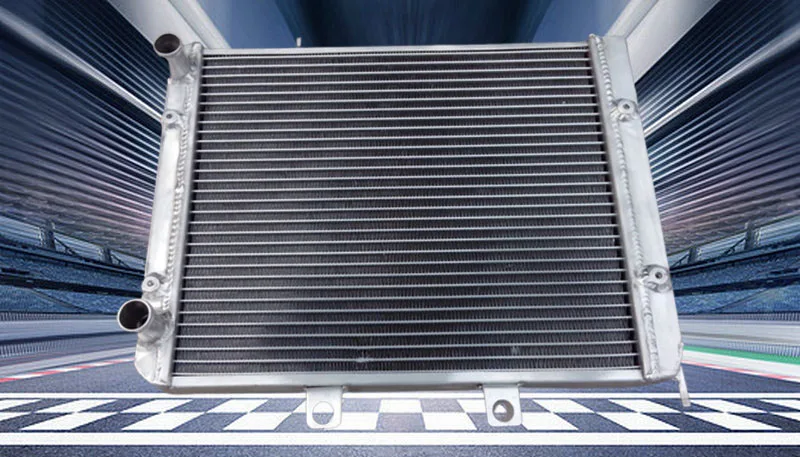 For Polaris RZR 800 570 RZR570 RZR570S RZR800 RZR800S EFI LE EPS 2007-2017 Aluminum Radiator & Fan KIT 08 09 10 13 15 16 2008