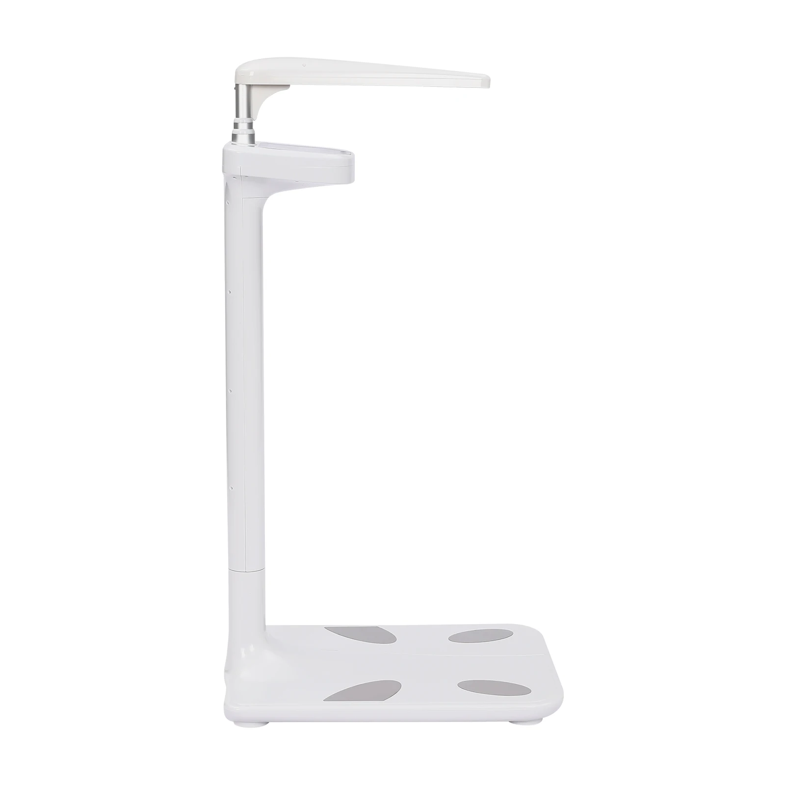 White Aluminum Digital Medical Scale,Ultrasonic Height and Weight Scale Body Fat Measuring Instrument for Hospitals,Home