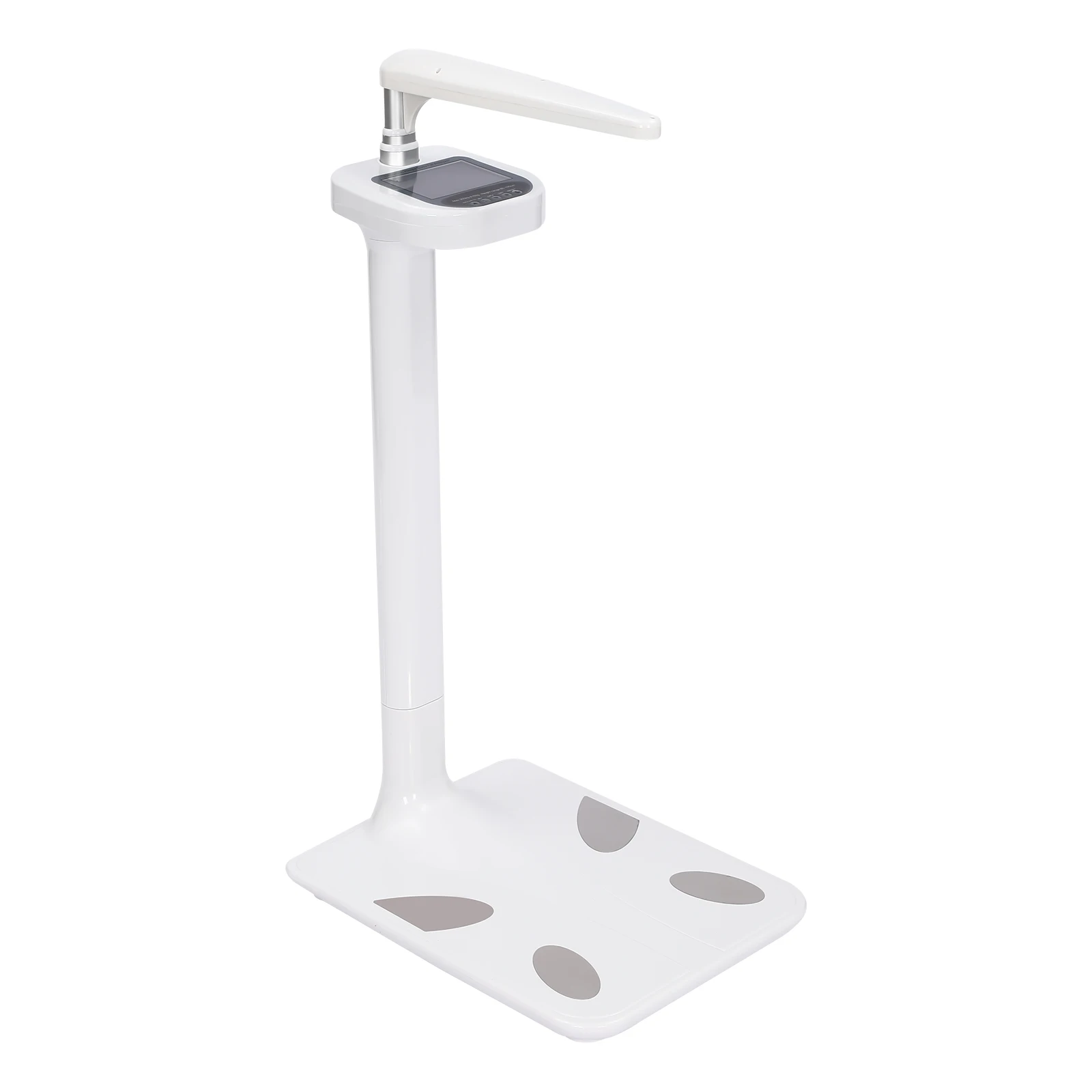 White Aluminum Digital Medical Scale,Ultrasonic Height and Weight Scale Body Fat Measuring Instrument for Hospitals,Home