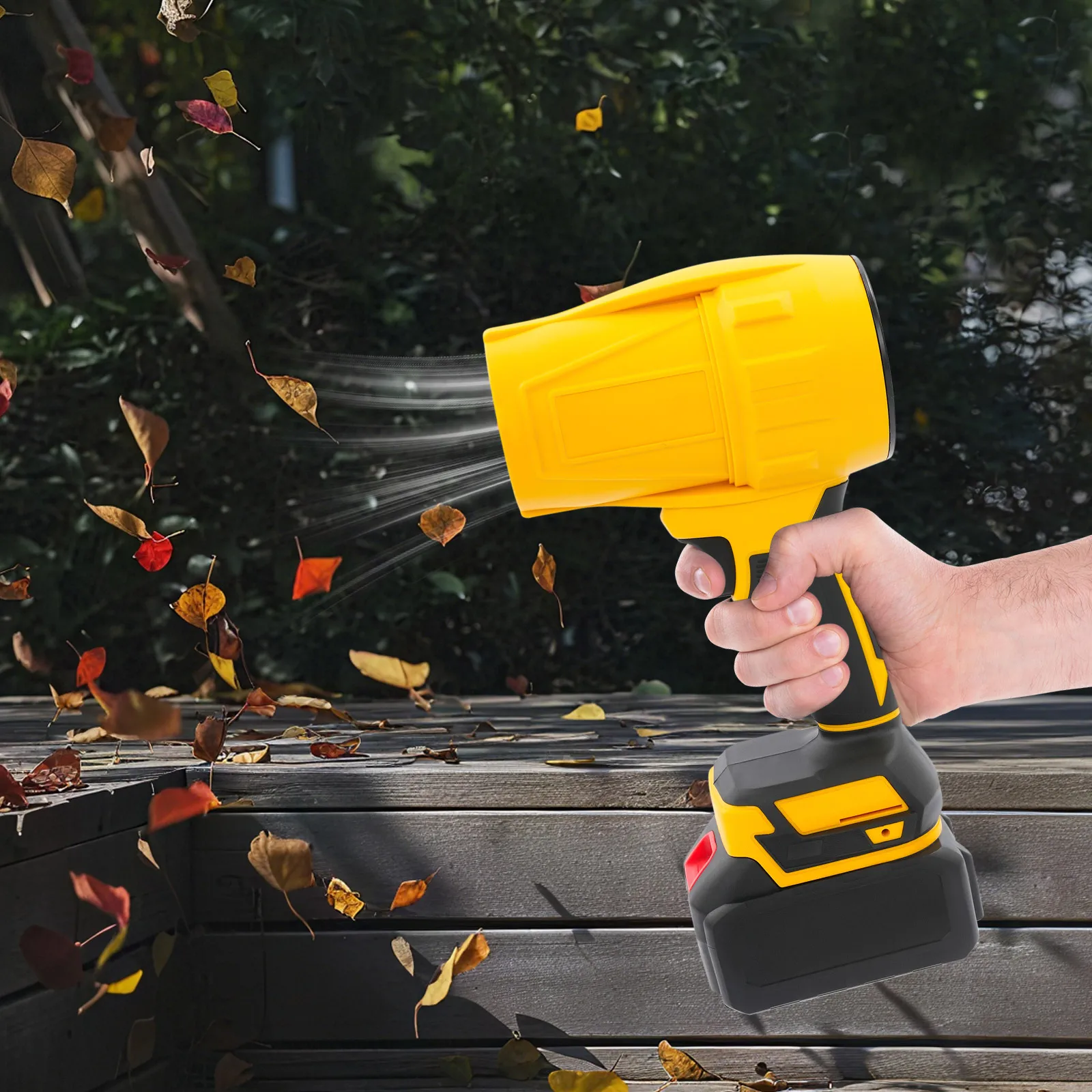 Leaf Blower, Superior Performance Efficient Heat Dissipation for Family Courtyard Balcony Terrace Fallen Leave Dust